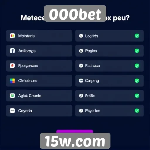 000bet: métodos de pagamento e suas vantagens