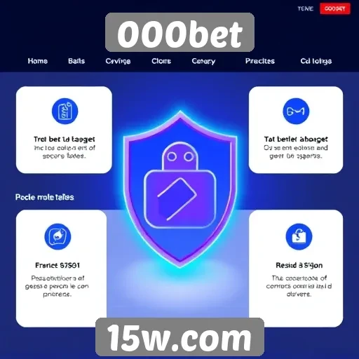 Recursos de segurança do site 000bet
